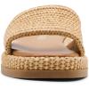 imageSteve Madden Womens Boardwalk Slide SandalNatural Raffia