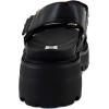 imageSteve Madden Womens Supermona SandalBlack Leather