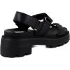 imageSteve Madden Womens Supermona SandalBlack Leather