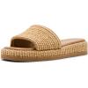 imageSteve Madden Womens Boardwalk Slide SandalNatural Raffia