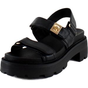 imageSteve Madden Womens Supermona SandalBlack Leather