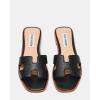 imageSteve Madden Womens Hadyn SandalBlack Leather
