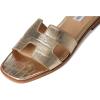 imageSteve Madden Womens Hadyn SandalGold Croco