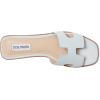 imageSteve Madden Womens Hadyn SandalLight Blue Suede