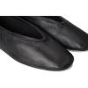 imageSteve Madden Womens Leni Ballet FlatBlack Leather
