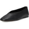 imageSteve Madden Womens Leni Ballet FlatBlack Leather