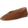 imageSteve Madden Womens Leni Ballet FlatChesnut Suede