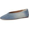 imageSteve Madden Womens Leni Ballet FlatDenim Fabric