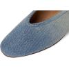 imageSteve Madden Womens Leni Ballet FlatDenim Fabric