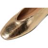imageSteve Madden Womens Leni Ballet FlatGold Leather