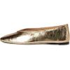 imageSteve Madden Womens Leni Ballet FlatGold Leather
