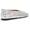 imageSteve Madden Womens Leni Ballet FlatSilver Rhinestone