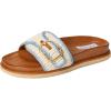 imageSteve Madden Womens Memphis Slide SandalLight Blue Multi
