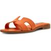 Orange Leather