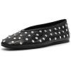 imageSteve Madden Womens Leni Ballet FlatBlack Rhinestone