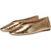 imageSteve Madden Womens Leni Ballet FlatGold Leather