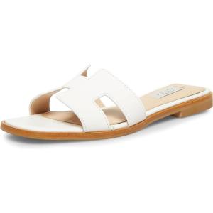 imageSteve Madden Womens Hadyn SandalWhite Leather