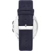 imageSteve Madden Mens Strap WatchSilverNavy Blue