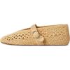 imageSteve Madden Womens Alara Ballet FlatNatural Raffia