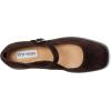 imageSteve Madden Womens Delancy Mary Jane FlatBrown Suede