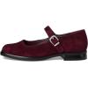 imageSteve Madden Womens Delancy Mary Jane FlatBurgundy Suede