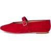 imageSteve Madden Womens DreamingRed Suede