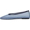 imageSteve Madden Womens Meadow Ballet FlatBlue Gingham Mesh