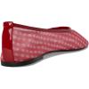 imageSteve Madden Womens Meadow Ballet FlatRed Gingham Mesh