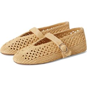 imageSteve Madden Womens Alara Ballet FlatNatural Raffia
