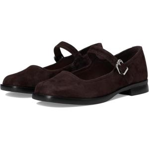 imageSteve Madden Womens Delancy Mary Jane FlatBrown Suede