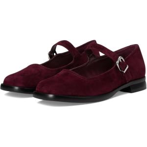 imageSteve Madden Womens Delancy Mary Jane FlatBurgundy Suede