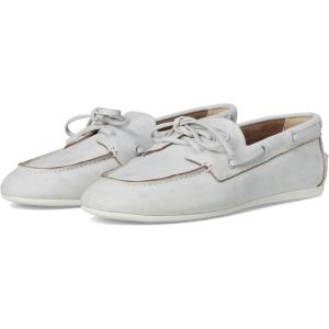 imageSteve Madden Womens Sag Boat ShoeWhite Leather
