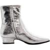 imageSteve Madden Womens Dusty Ankle BootSilver Leather