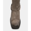 imageSteve Madden Womens Ruskin Motorcycle BootTaupe Suede