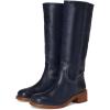 imageSteve Madden Womens Riggs Knee High BootNavy Leather