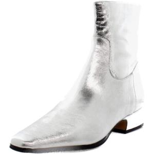 imageSteve Madden Womens Dusty Ankle BootSilver Leather