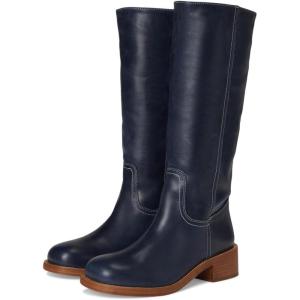 imageSteve Madden Womens Riggs Knee High BootNavy Leather