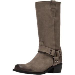 imageSteve Madden Womens Ruskin Motorcycle BootTaupe Suede