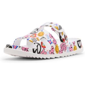imageSteve Madden Girls Spirit Flat SandalWhite Multi