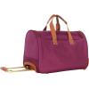 imageSteve Madden Designer Carry On Luggage Collection  Lightweight 20 Inch Duffel Bag Weekender Overnight Business Travel Suitcase with 2 Rolling Spinner Wheels Global BlueGlobal Purple