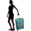 imageSteve Madden Designer Luggage  Checked Large 28 Inch Softside Suitcase  Expandable for Extra Packing Capacity  Lightweight Bag with Rolling Spinner Wheels Harlo Black 28inHarlo Teal Blue