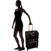 imageSteve Madden Designer Luggage  Checked Large 28 Inch Softside Suitcase  Expandable for Extra Packing Capacity  Lightweight Bag with Rolling Spinner Wheels Harlo Black 28inHarlo Black