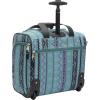 imageSteve Madden Designer Luggage Collection  3 Piece Softside Expandable Lightweight Spinner Suitcase Set  Travel Set Includes an Under Seat Bag 20Inch Carry on and 28Inch Checked SuitcaseLegends Turquoise
