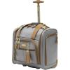 imageSteve Madden Designer Luggage Collection  3 Piece Softside Expandable Lightweight Spinner Suitcase Set  Travel Set Includes an Under Seat Bag 20Inch Carry on and 28Inch Checked SuitcaseHarlo Gray