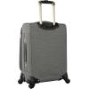 imageSteve Madden Designer Luggage Collection  3 Piece Softside Expandable Lightweight Spinner Suitcase Set  Travel Set Includes an Under Seat Bag 20Inch Carry on and 28Inch Checked SuitcasePeekaboo Grey