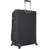 imageSteve Madden Designer Luggage Collection  3 Piece Softside Expandable Lightweight Spinner Suitcase Set  Travel Set Includes an Under Seat Bag 20Inch Carry on and 28Inch Checked SuitcasePeekaboo Black