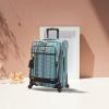 imageSteve Madden Designer Luggage Collection  3 Piece Softside Expandable Lightweight Spinner Suitcase Set  Travel Set Includes an Under Seat Bag 20Inch Carry on and 28Inch Checked SuitcaseLegends Turquoise