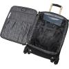 imageSteve Madden Designer Luggage Collection  3 Piece Softside Expandable Lightweight Spinner Suitcase Set  Travel Set Includes an Under Seat Bag 20Inch Carry on and 28Inch Checked SuitcasePeekaboo Black
