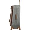 imageSteve Madden Designer Luggage Collection  3 Piece Softside Expandable Lightweight Spinner Suitcase Set  Travel Set includes 20 Inch Carry on 24 Inch ampamp 28Inch Checked Suitcases Harlo GrayHarlo Gray
