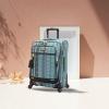 imageSteve Madden Designer Luggage Collection  Expandable 24 Inch Softside Bag  Durable Midsized Lightweight Checked Suitcase with 4Rolling Spinner Wheels Legends TurquoiseLegends Turquoise